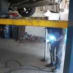 My roadrunner goes to the muffler shop 032