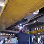My roadrunner goes to the muffler shop 035
