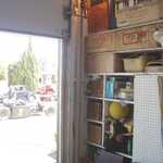 What an unusal garage door opener installion.