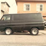 This is how it looks after a rattle can hot rod black paint job. Chip Foose had nothing to worry about it seemed.
