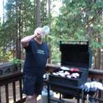 Nothing like BBQing in the great outdoors. Just me, and nature.