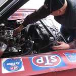 Henry tunes the roadrunner 2007 016