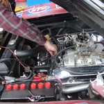 Henry tunes the roadrunner 2007 019