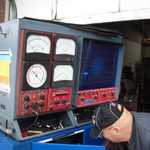 Henry tunes the roadrunner 2007 022