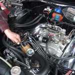 Henry tunes the roadrunner 2007 024