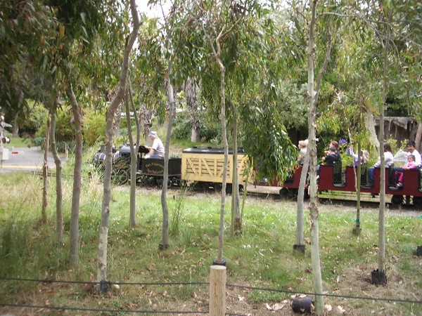 If you are too tired to walk, there is always the train.