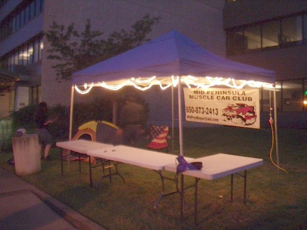 Ok, let's set up the MPM tent.
