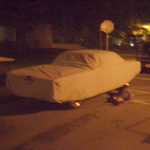 The roadrunner will stay put overnight.