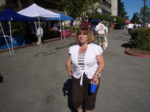 Cindy is always on the go keeping the show running smoothly.