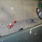 Guess the guy next to me likes Redbull and vodka!