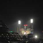 The Giants beat the Dodgers 5 to 4. Yeah!!
