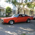 Here comes the baddest Mopar of the day!