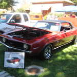 Cindy's camaro won best musclecar in 2005. This year the honor went to Phil Ray and his convertible chevelle.