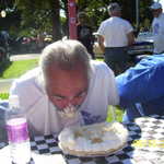 Carl goes for the gold, or maybe the whipped cream!