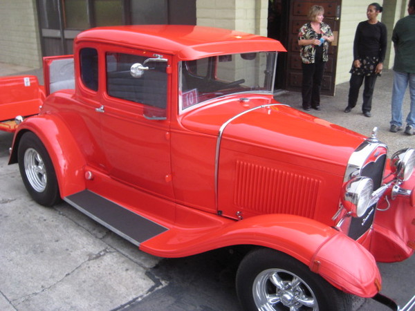 Frank and Diane River's new Hot Rod.