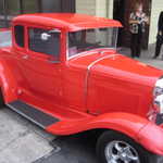 Frank and Diane River's new Hot Rod.