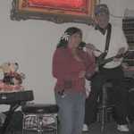 Bernie knocks out a few songs.