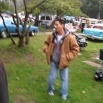Burt looks lost without his BBQ.