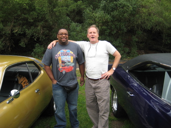 David Finkelstein brought his two mopars and a buddy.