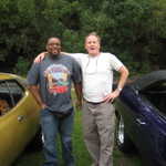 David Finkelstein brought his two mopars and a buddy.