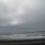 ........and on your right the Pacific Ocean.