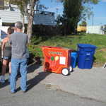 There's that cool handmade popcorn cart again.