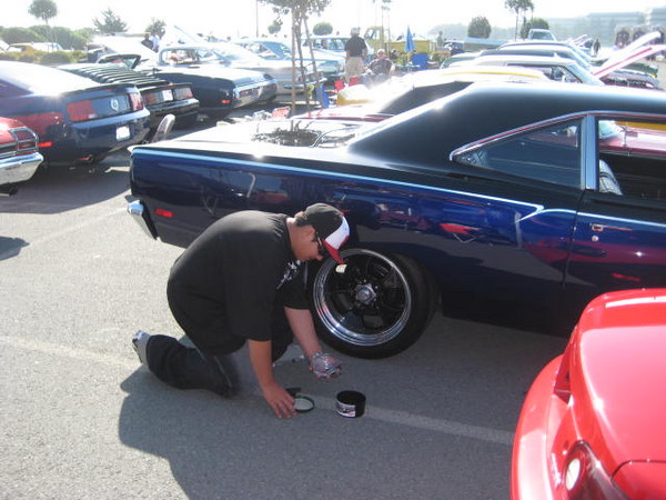 Shine'em up nice there Kevin.