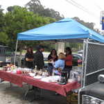 Forget the dyno, you know where the action is under the MPM tent.