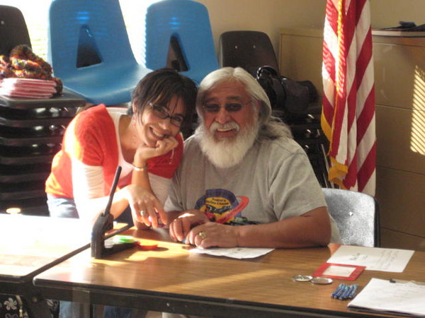 Ray and his daughter put on this event.