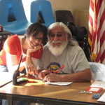Ray and his daughter put on this event.