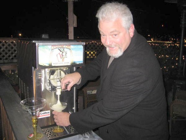 The margaritas are a tasty treat.