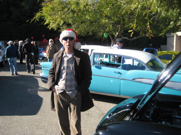 Santa is kind of thin this year at Frisco's Finest car show and toy drive.