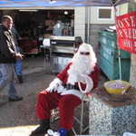 Santa's beat already.