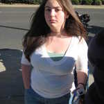 The always smiling Deanna arrives.