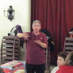 Chuck shows some cool wrapping moves.