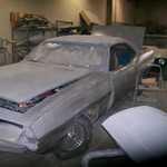 The MPM webmaster Rob Antonio's 'cuda is getting a complete re-do.