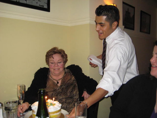 Margrita's birthday dinner 2008 008