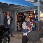 Cindy pitches in to help BBQ when i got to busy having fun.