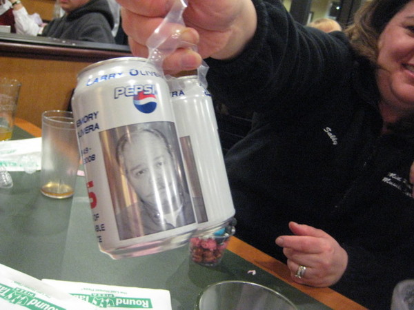 The heck with milk cartons if i get lost put my name on a Pepsi can.