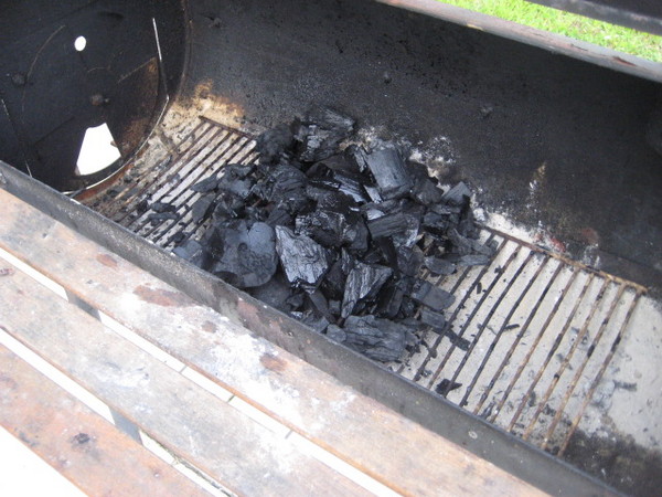 The BBQ is ready to go!