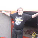 The man and his van!