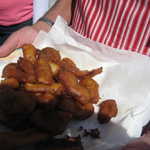 Deep fried bannanas