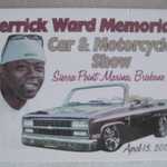 Derrick Ward Memorial car show benefit for Pancreatic cancer research.