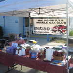 The MPM tent is all set up to feed the masses.