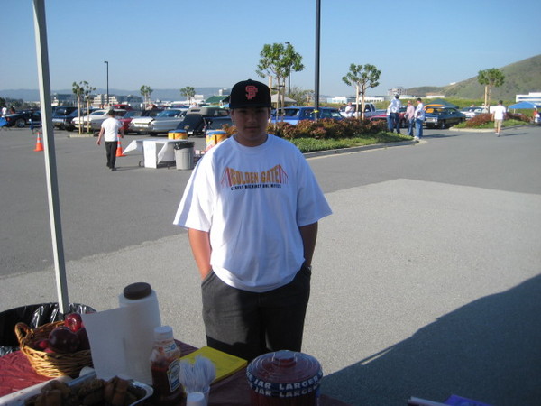 Derrick Ward Memorial car show 022