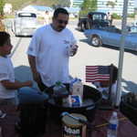 Derrick Ward Memorial car show 029