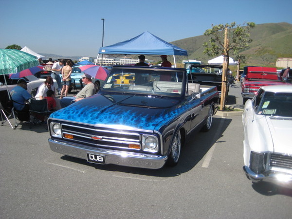 Derrick Ward Memorial car show 081