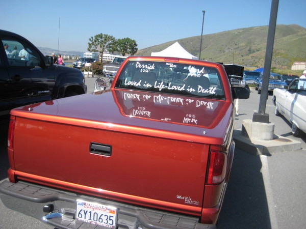 Derrick Ward Memorial car show 085