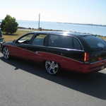 Derrick Ward Memorial car show 087