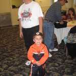 Look out here's the next big leaguer.